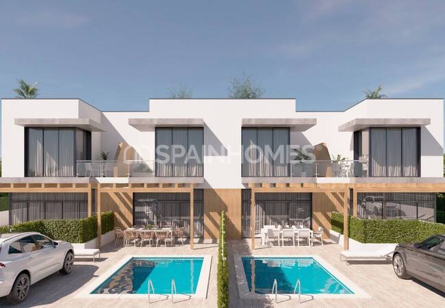Duplex Villas with Pool and Parking in Cartagena Murcia 1
