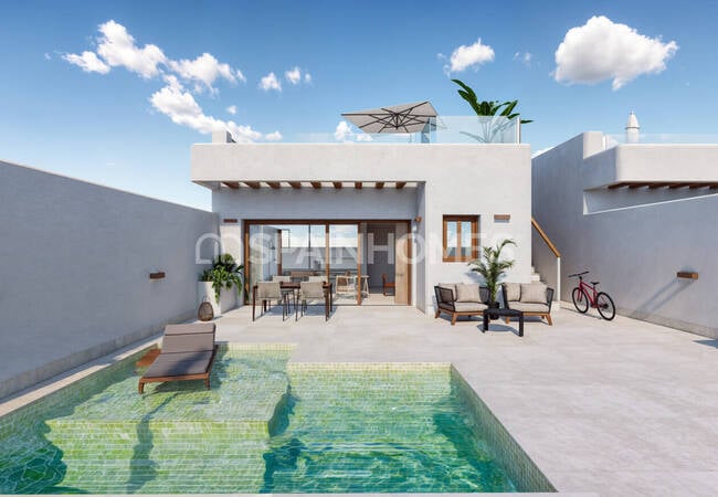 Casas De 2 Y 3 Dormitorios Con Piscina En Torre Pacheco Murcia 1