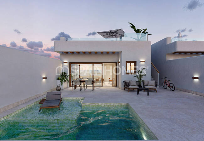 Huizen Met 2 En 3 Slaapkamers Met Zwembaden In Torre Pacheco Murcia 3