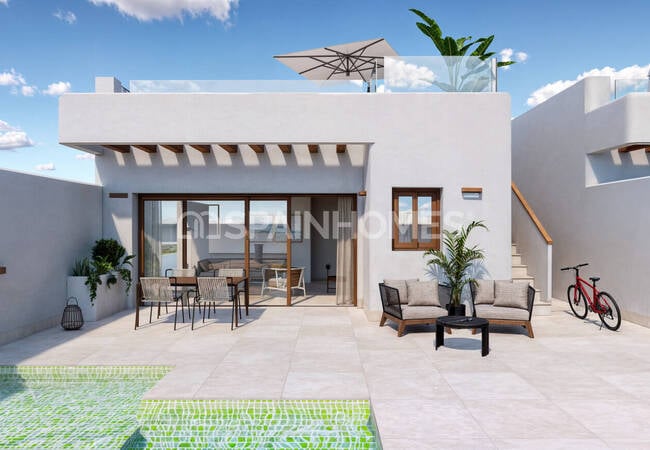 Casas De 2 Y 3 Dormitorios Con Piscina En Torre Pacheco Murcia 2