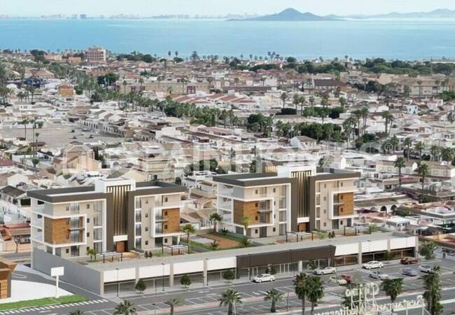 شقق 3 غرف نوم مع مسبح بالقرب من الشاطئ في لوس الكازاريس 7