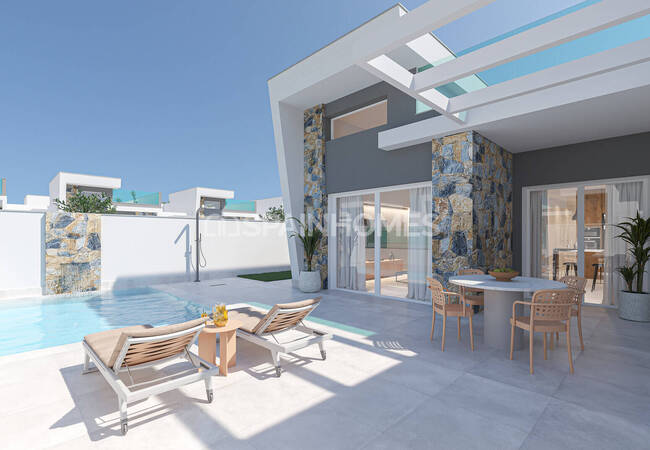 Maisons Élégantes Avec Piscines Privées En Murcie Los Alcázares