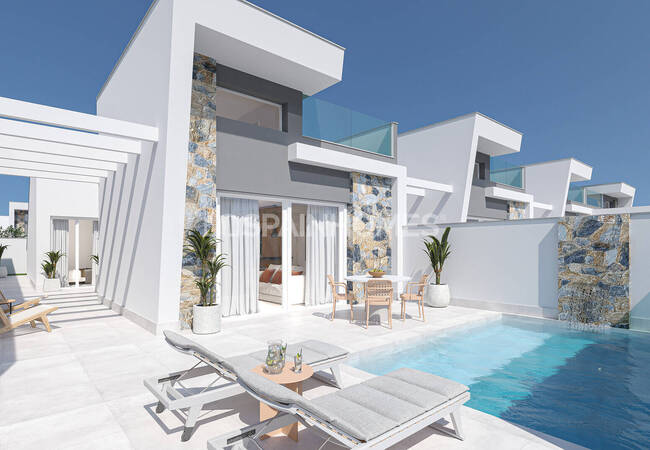 Elegant Houses with Private Pools in Murcia Los Alcázares 1