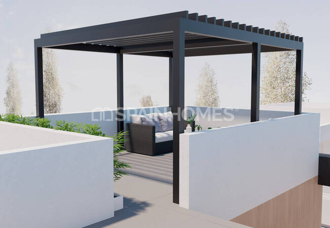 Eleganta Radhus Med Privata Pooler I San Pedro Del Pinatar 3