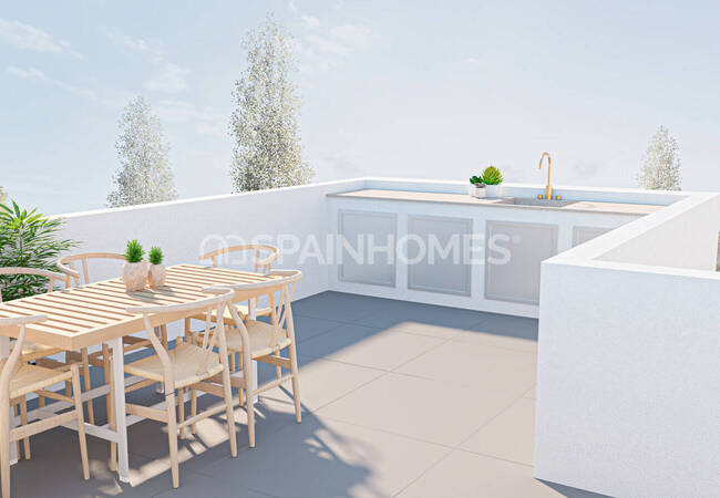 Eleganta Radhus Med Privata Pooler I San Pedro Del Pinatar 5