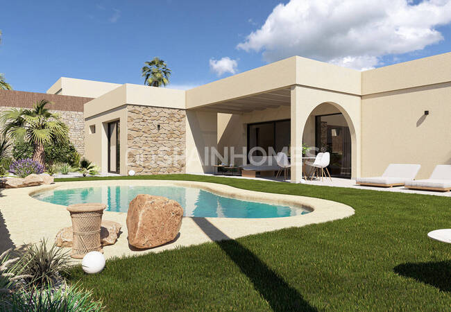 Elegante Häuser Mit Privaten Pools In Einem Top-resort In Murcia 4