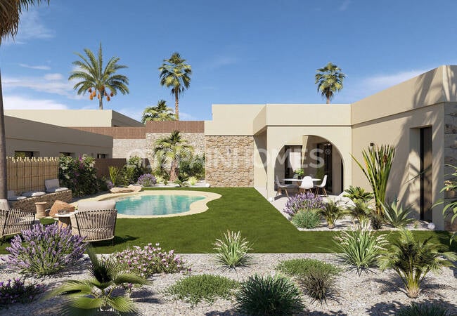 Elegante Häuser Mit Privaten Pools In Einem Top-resort In Murcia 2