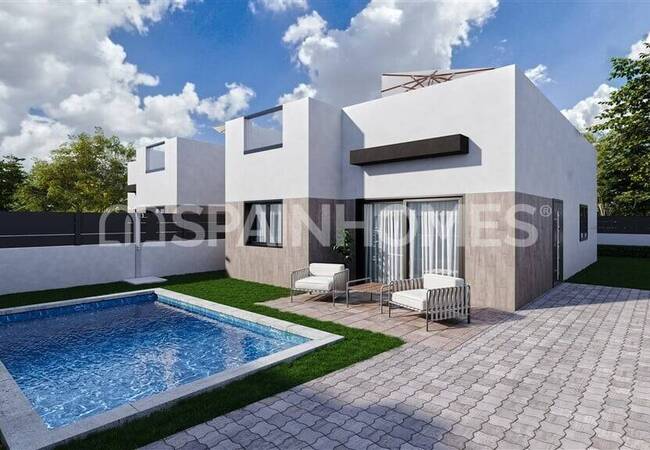 Maison Contemporaine Avec Piscine Privée À Mazarrón, Murcia 1