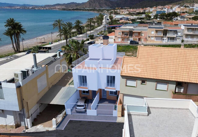 Charming Duplex Houses Near the Beach in La Azohía