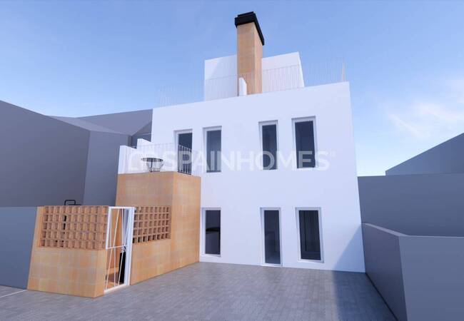 Charming Duplex Houses Near the Beach in La Azohía
