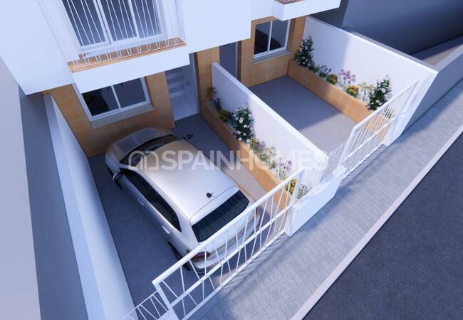 La Azohía'da Sahile Yakın Büyüleyici Dubleks Evler 4