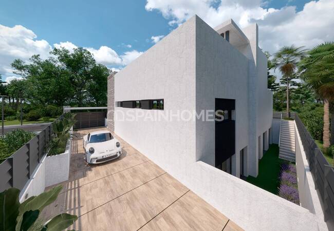Moderna Hus I Ett Säkert Privat Komplex I Murcia 4