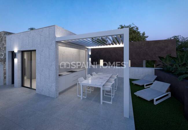 Snyggt Hus Med Privat Pool & Solarium I Los Alcázares 7
