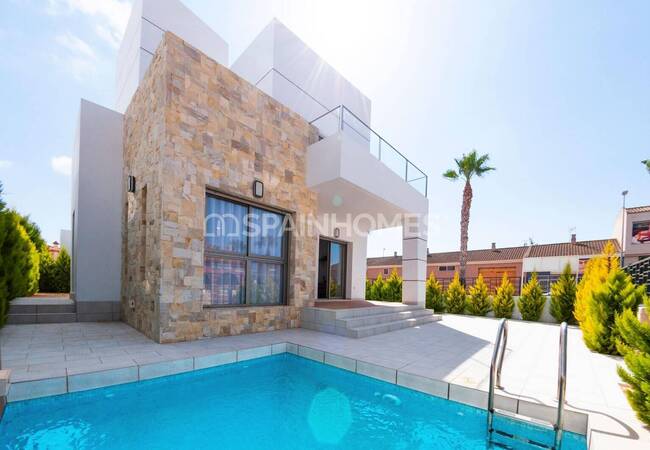 Moderne Huizen Met Privé Zwembad In Los Alcázares