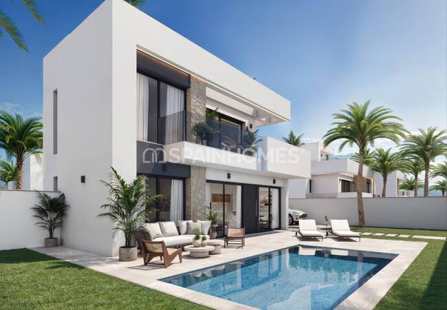 Houses with Pools in Santa Rosalia Resort in Murcia