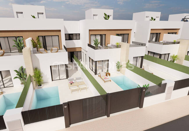 Stylish 3-bedroom Townhouses Near Golf Courses in San Javier Murcia 3
