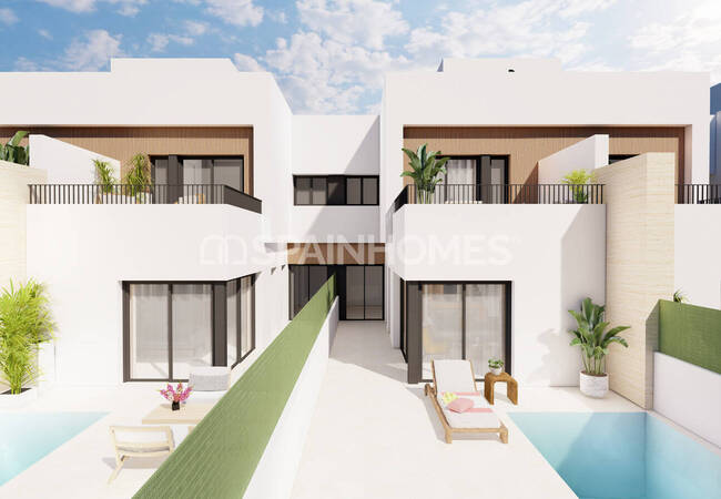 Stylish 3-bedroom Townhouses Near Golf Courses in San Javier Murcia 1