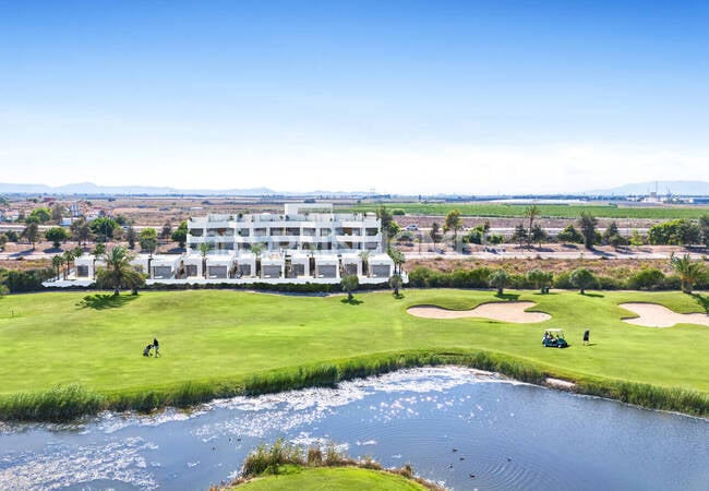 Los Alcázares Golf Resort'ta Deniz Manzaralı Şık Daireler 6
