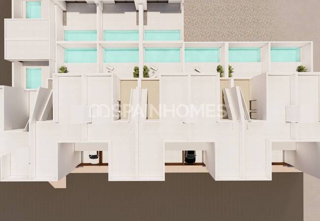 Элегантные таунхаусы с 3 спальнями и бассейнами в Сан-Хавьере 3