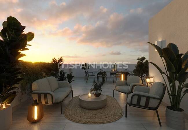 Lägenheter Med 2 Och 3 Sovrum Med Privata Utomhusutrymmen I Murcia 5