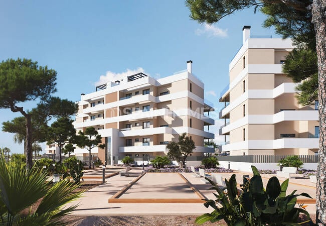 Apartamentos Con Amplias Terrazas Y Piscinas En Santa Rosalía 4