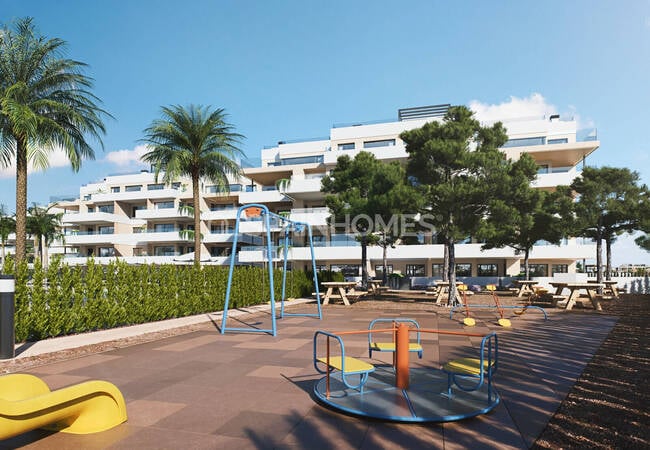 Apartamentos Con Amplias Terrazas Y Piscinas En Santa Rosalía 5