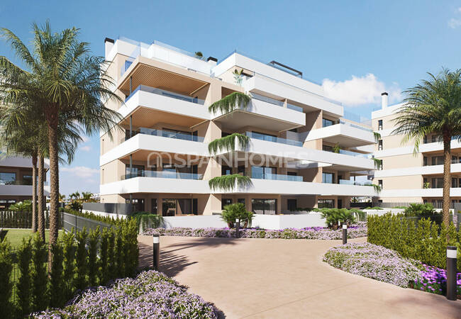 Apartamentos Con Amplias Terrazas Y Piscinas En Santa Rosalía 6