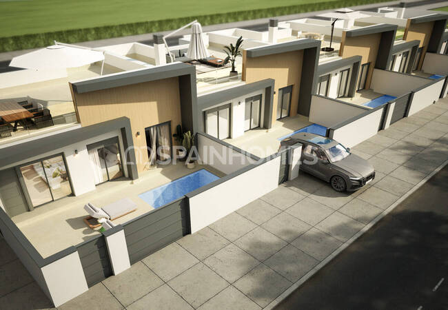 Enplanshus Med Privata Pooler I Murcia Avileses 1