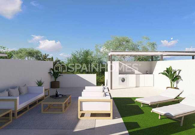 2-bedroom Golf Houses with Pools in Roldán 4