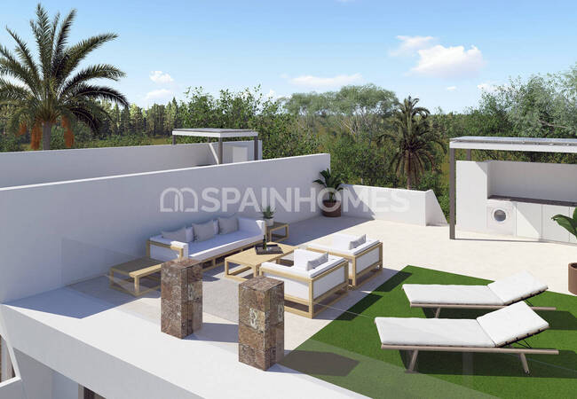 2-bedroom Golf Houses with Pools in Roldán 5