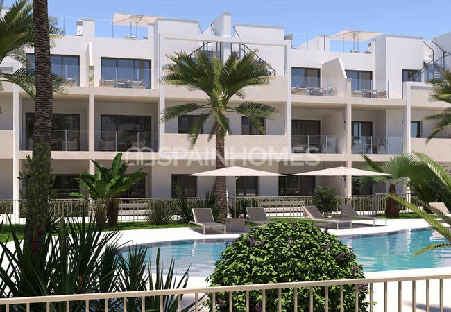Flats in a Complex with Pool in San Cayetano Torre-pacheco 3