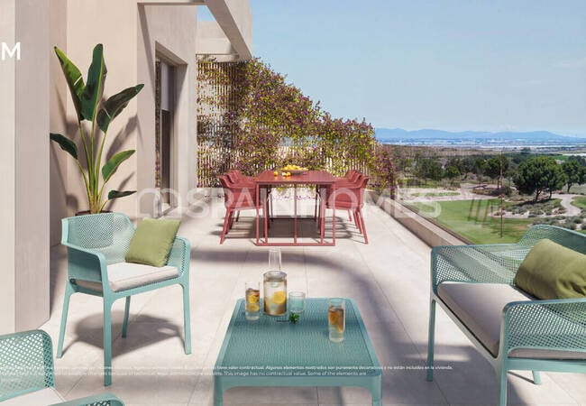 Golf Flats with Shared Pool and Garden in Murcia 2