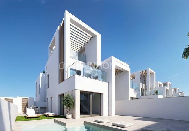 Villas 3 Chambres Avec Piscine À Los Alcázares Murcie 1