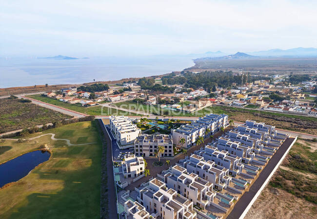 Los Alcázares'te Golf Manzaralı 2+1 ve 3+1 Daireler 10