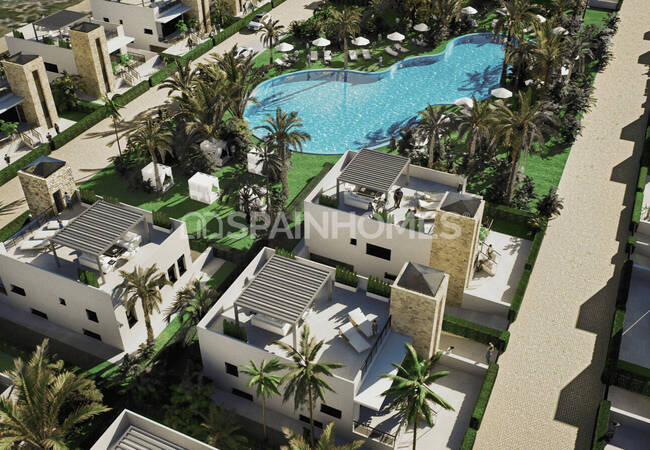 Villas De Golf Dans Un Complexe Avec Piscine À Murcie Mazarrón 8