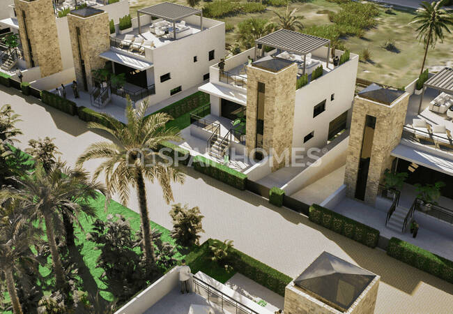 Villas De Golf Dans Un Complexe Avec Piscine À Murcie Mazarrón 2