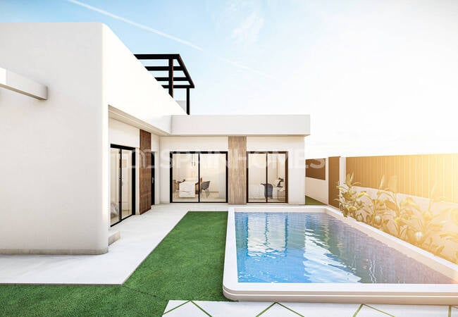 Villas Independientes Con Piscina Privada En Roldán Murcia 1