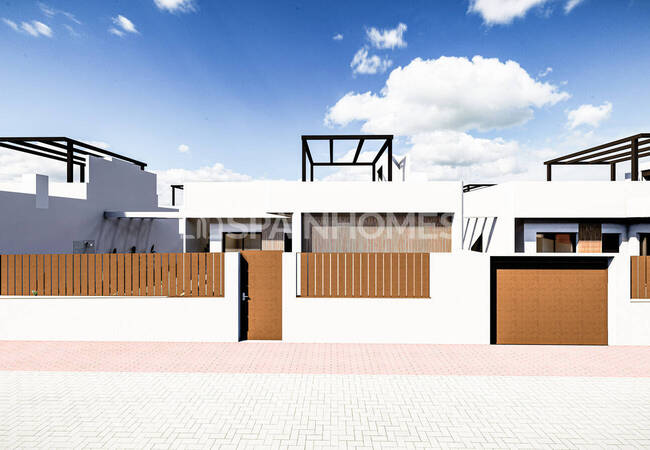 Villas Independientes Con Piscina Privada En Roldán Murcia 2