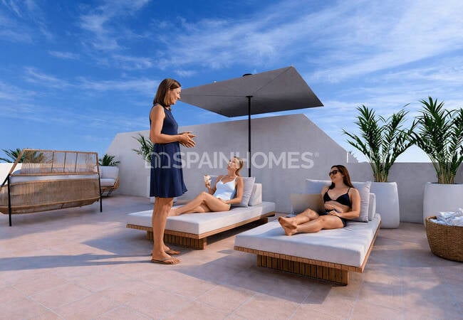 Pisos De Golf Con Piscina Comunitaria En Los Alcázares 7