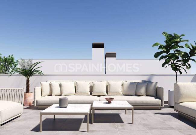 Murcia Roldán'da Özel Havuzlu Tek Katlı Villala 4