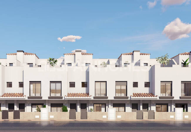 Torre-pacheco Santa Rosalía Resort'ta Teraslı Yarı Müstakil Evler 2