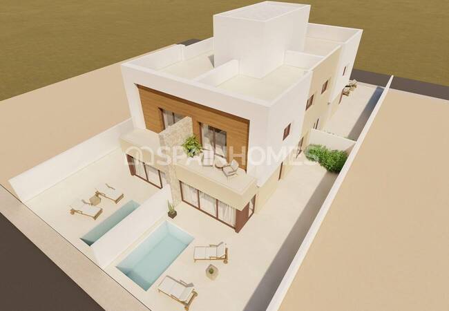 Elegantes Casas Adosadas Cerca De La Playa En San Javier, Murcia 5