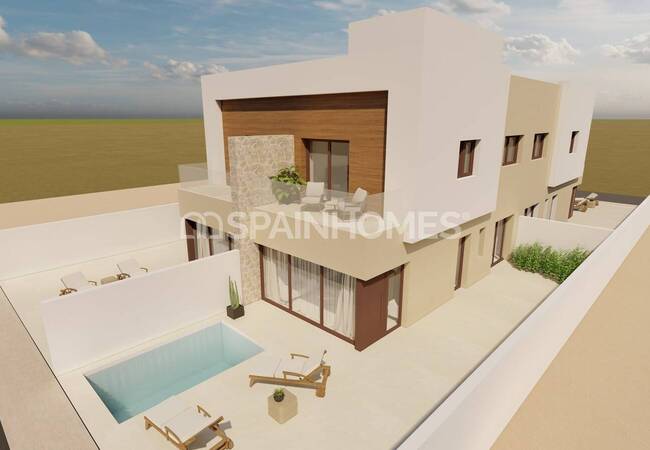 Elegantes Casas Adosadas Cerca De La Playa En San Javier, Murcia 4