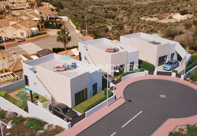 Villas with Terraces and Pools in Mazarrón, Murcia 2