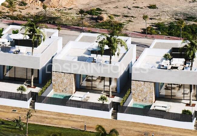Charming Detached Villas with Private Pools in Torre-pacheco