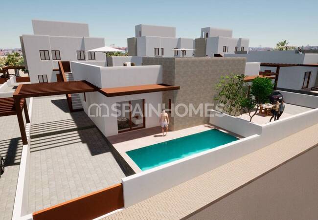 Encantadoras Villas Con Piscina Privada En Alhama De Murcia 4