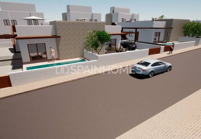 Encantadoras Villas Con Piscina Privada En Alhama De Murcia 5
