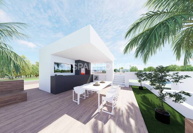 Murcia Torre-pacheco'da Göl Yakınında Özel Havuzlu Villa 12