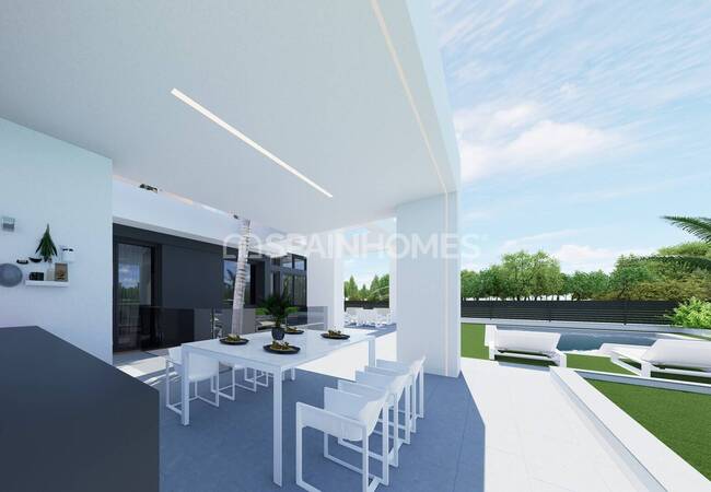 Murcia Torre-pacheco'da Göl Yakınında Özel Havuzlu Villa 9