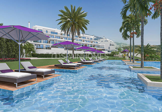 Mijas'ta Ferah ve Modern Tasarımlı Daireler 3